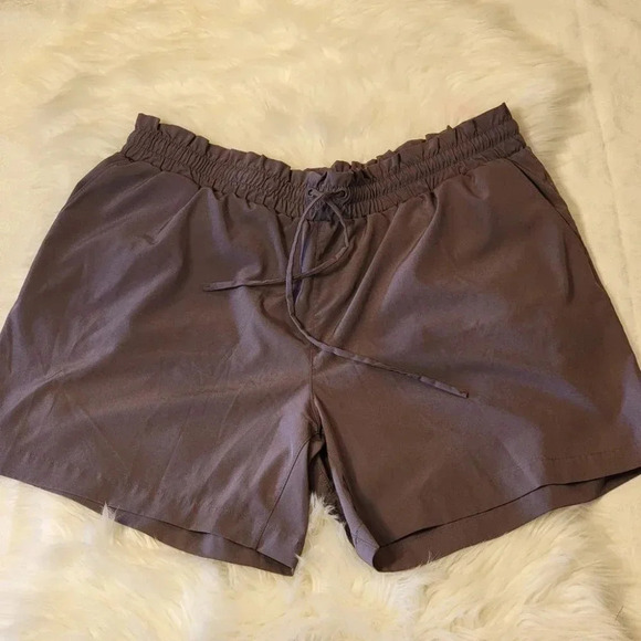 MONDETTA Performance + Luxury Womens Shorts Active Size L Stretch Drawstring XXL - Picture 1 of 5